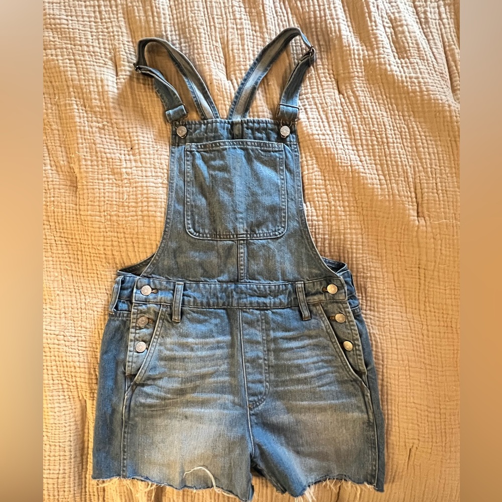 Madewell denim overalls